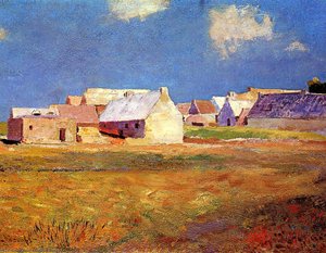 Breton Village — Odilon Redon