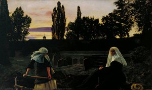 The Vale Of Rest — John Everett Millais