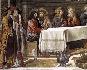 The Last Supper (detail) — Kozimo Roselli