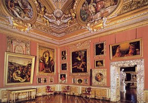 View Of The Hall Of Saturn — Pietro Da Cortona