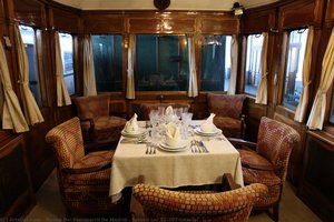 Saloon Car Zz-307-interior — Museo Del Ferrocarril De Madrid