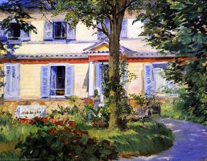 La Casa Del Rueil — Édouard Manet