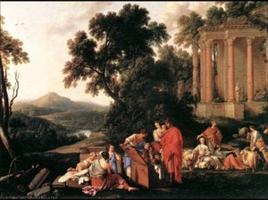 Laban Searching Jacob's Bagagge For The Stolen Idols — Лоран Де Ла Er