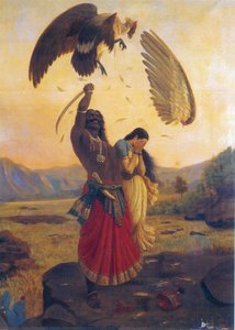 Ravana Und Sita — Raja Ravi Varma