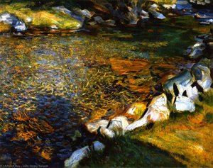 Valdsa Jõuga Õlimaalimine — John Singer Sargent