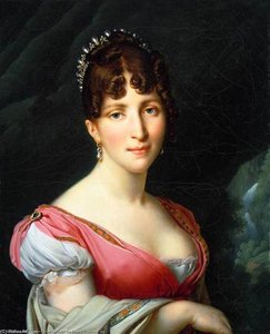 Portrait Of Queen Hortense — Ан Луј Жироде