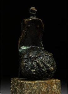 Seated Woman, Shell Skirt — Henry Moore