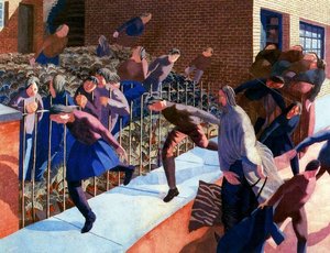 L'ingresso Di Cristo A Gerusalemme — Sir Stanley Spencer