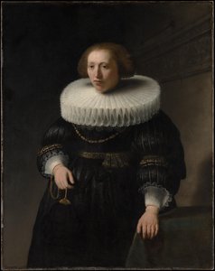Portrait Of A Woman, Probably A Member Of The Van Beresteyn Family — Rembrandt Peale