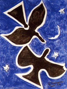 Study For The Roof Of Louvre — Georges Braque