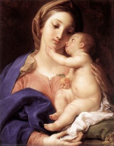 Madonna And Child — Pompeo Batoni