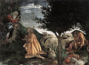 I Tentativi E La Vocazione Di Mosè — Sandro Botticelli
