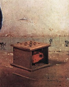 Die Milchmagd (detail) — Johannes Vermeer