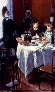 The Luncheon — Claude Monet