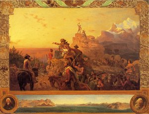 Westward The Course Of Empire Takes Its Way — 에마누엘로트체