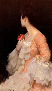 Portrait Of A Lady — William Merritt Chase