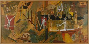 Being With (être Avec) — Roberto Matta
