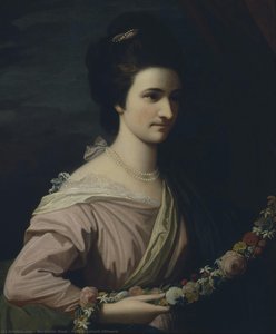 Miss Elizabeth Milward — Benjamin West