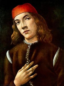 Portret Mladog Čovjeka — Sandro Botticelli