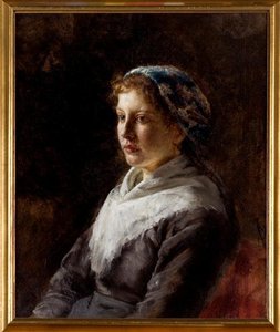 Bavarian Peasant Girl — Teodore Clement Steele