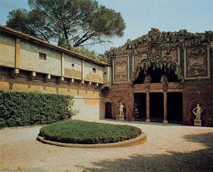 Veduta Esterna Della Grotta — Bernardo Buontalenti