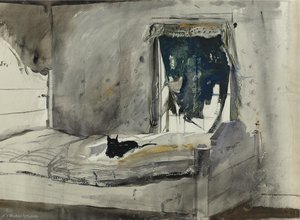 Christina's Bedroom — Andrew Newell Wyeth