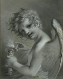 Cupido Che Prova La Fiamma Della Sua Torcia — Pierre-paul Prud'hon