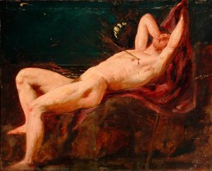 Man With An Arrow — William Etty