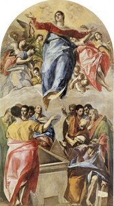 L'assunzione Della Vergine — El Greco