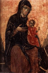 Flight Into Egypt (detail) — Guido Da Siena