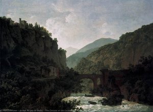 The Cloister Of San Cosimato — Joseph Wright Of Derby