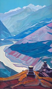 Chandra-bhaga (sentiero Per Triloknath) — Nikolaj Roerich