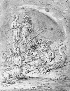 Goniec Pieniędzy Walczy Z Światem, Cielesnością I Diabłem — Leonaert Bramer