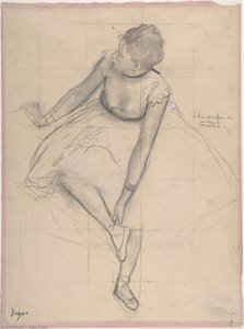 Tanečnica Upravujúca Šnupku — Hilaire-germain-edgar Degas