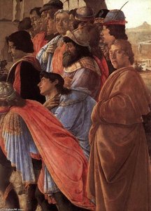 L'adorazione Dei Magi (dettaglio) — Sandro Botticelli