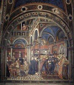 The Rearing And Marriage Of Female Foundlings — Domenico Di Bartolo