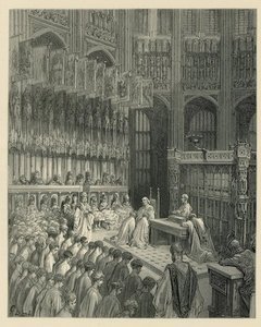 Interior View Of Westminster Abbey — Paul Gustave Doré