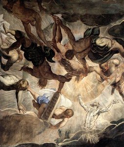 Moses Receiving the Tables of the Law (detail)