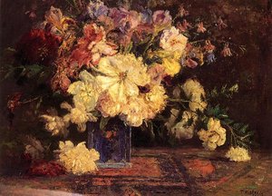 Still Life With Peonies — Theodore Clement Steele