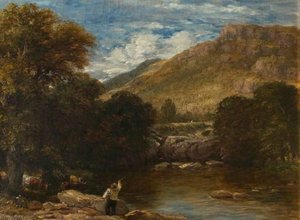 Pont Y Pair, Conwy — David Cox Il Vecchio