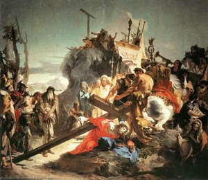Cristo Cargando La Cruz — Giambattista Tiepolo
