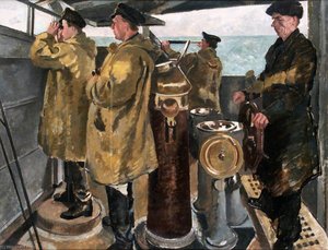 The Bridge, Hms 'melampus' — Philip Connard