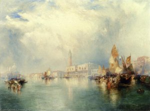 Venice - Grand Canal — Thomas Moran