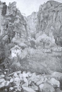 Mansangjeong Pavilion On Mt. Geumgangsan — Na Hye-seok