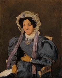 Madame Corot, The Artist's Mother, Born Marie-francoise Oberson — Jean-baptiste-camille Corot