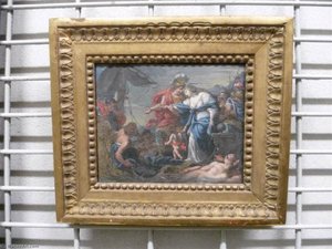 L'embarquement De Briseis (titre Moderne) Rencontre D'enée Et Didon (titre Ancien) — Joseph Marie Vien
