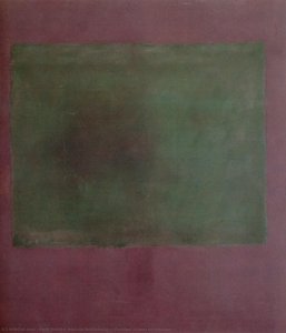 Senza Titolo (verde Su Amaranto) — Mark Rothko