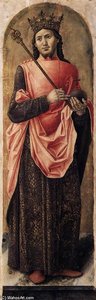 St Ambrose Polyptych (detail) — Bartolomeo Vivarini