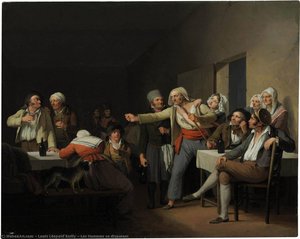 Les Hommes Se Disputent — Louis Léopold Boilly