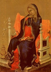 The Virgin Of The Annunciation, After 1339, Panel Pa — Simone Martini